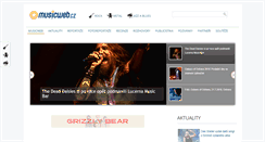 Desktop Screenshot of magazin.musicweb.cz