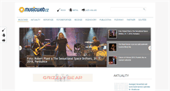 Desktop Screenshot of musicweb.cz